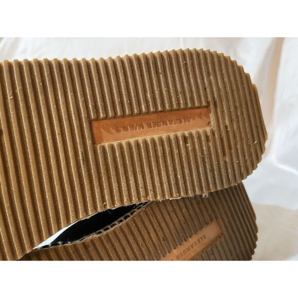 Womens Alexander Wang Black Dylon Sock Bootie Espadrille Sneaker Shoes-9.5 - Picture 7 of 8